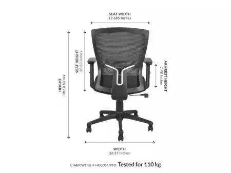 Multipurpose Sleek Table & Fluid Ergonomic Chair